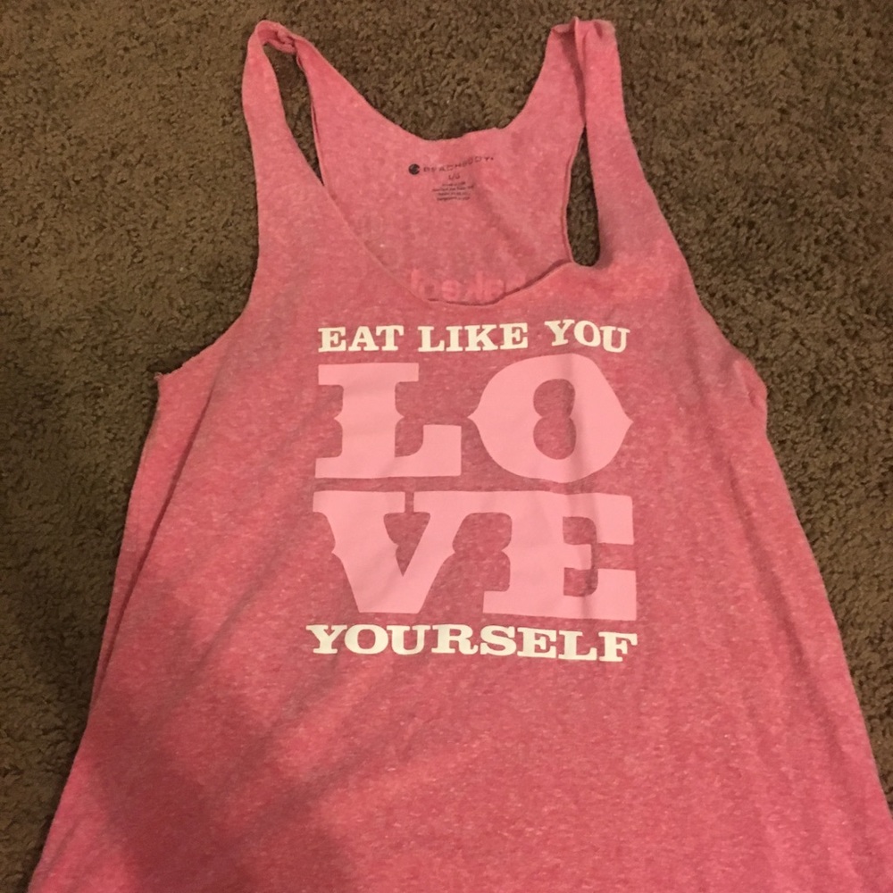 Shakeology Eat Like  Love Yourself Tabk